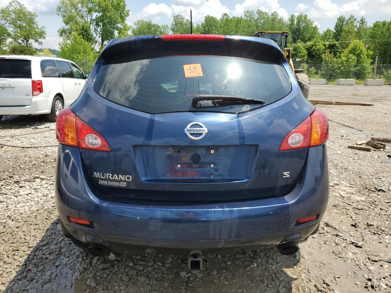 2009 Nissan Murano VIN JN8AZ18UX9W021489 Copart auction photo, rollover damage thumbnail 6