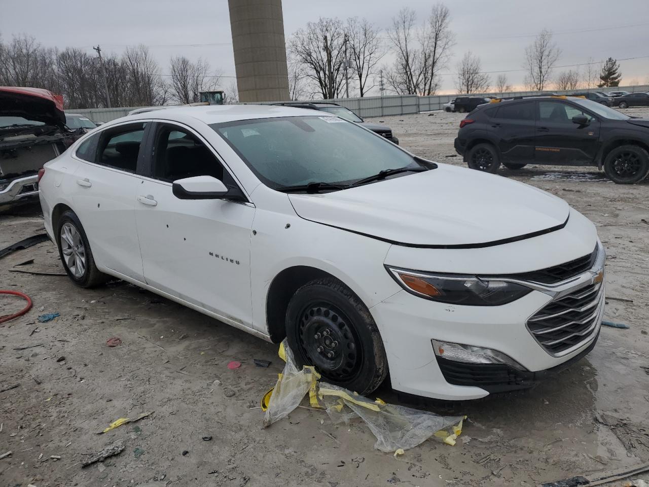 2020 Chevrolet Malibu VIN 1G1ZD5ST1LF088146 Copart auction photo, vandalism / side damage thumbnail 4
