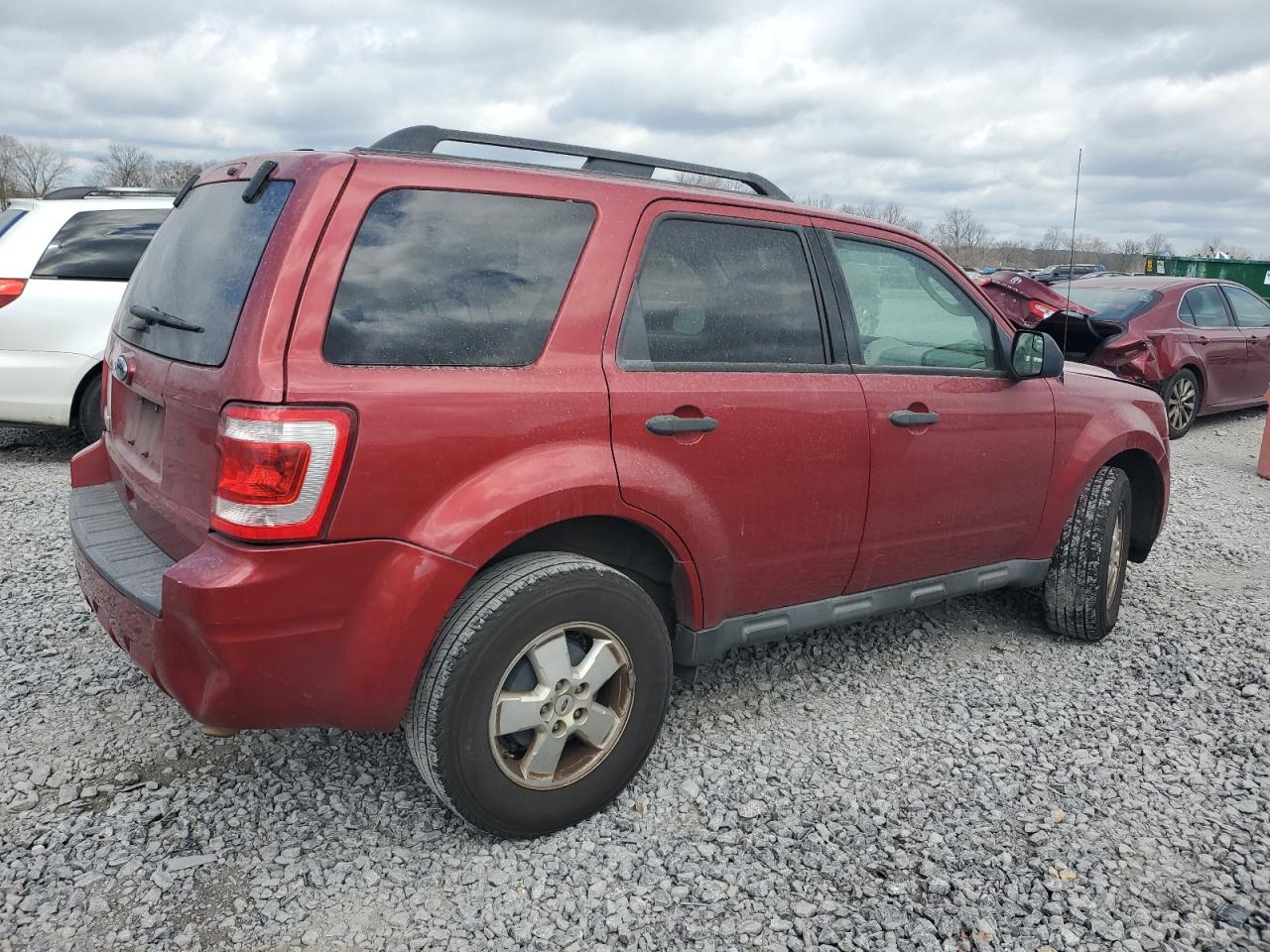2012 Ford Escape VIN 1FMCU0D79CKB62108 Copart auction photo, front end damage thumbnail 3