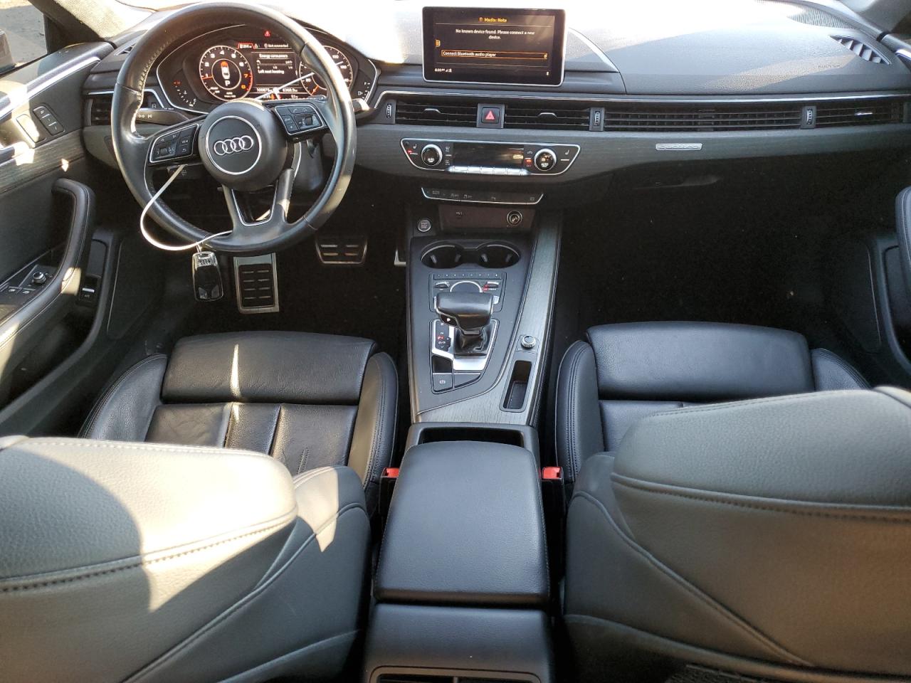 2019 Audi A5 VIN WAUTNAF59KA007238 Copart auction photo, front end / side damage thumbnail 7