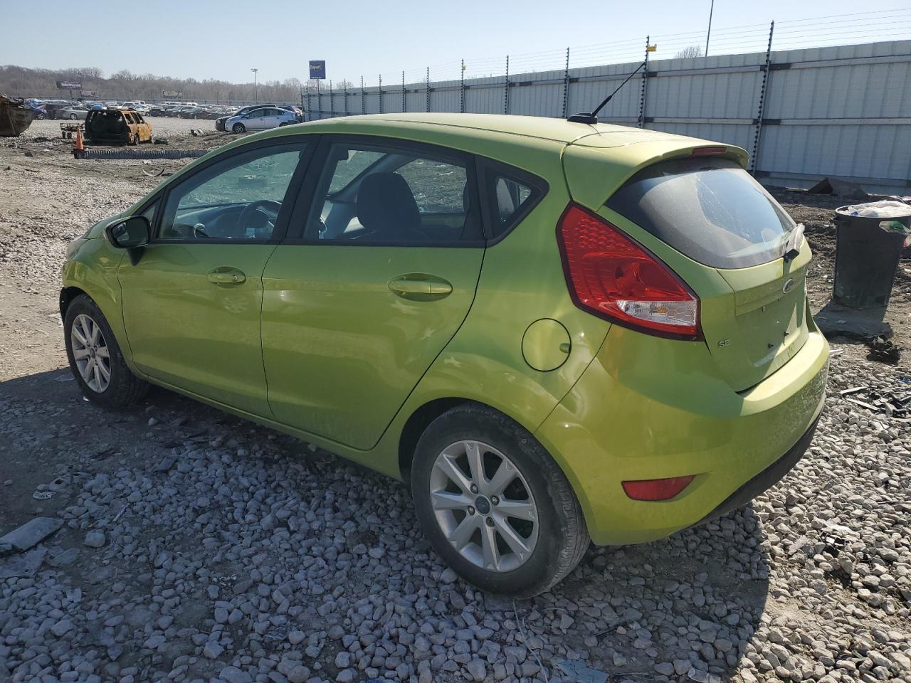 2013 Ford Fiesta VIN 3FADP4EJ6DM119685 Copart auction photo, front end damage thumbnail 2