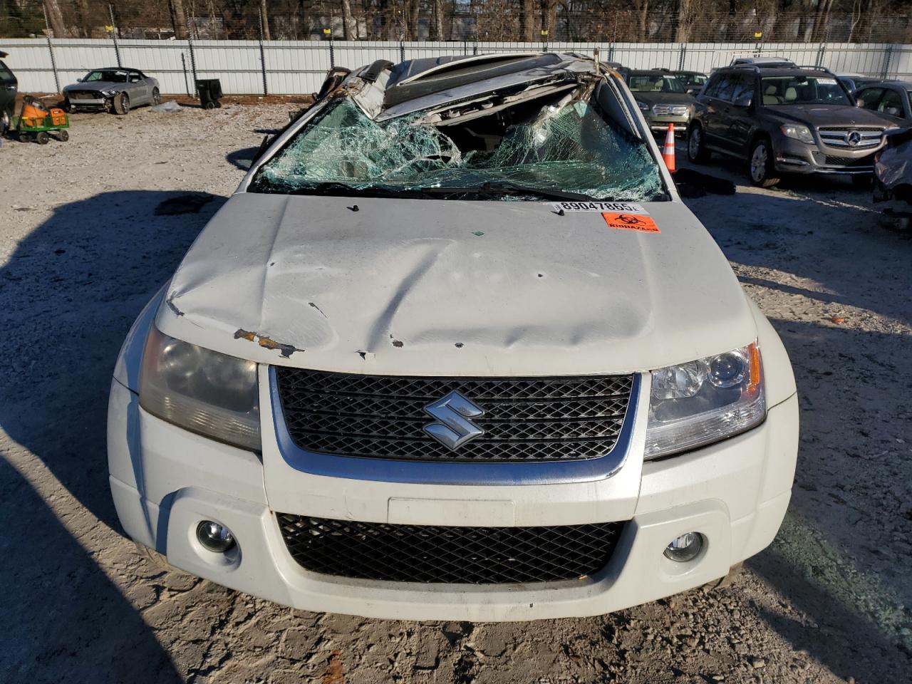 2009 Suzuki Grand Vitara VIN JS3TD044694100562 Copart auction photo, rollover damage thumbnail 5