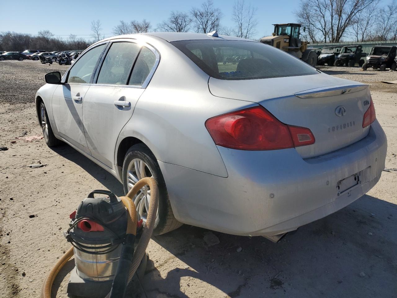 2012 Infiniti G VIN JN1CV6AR4CM682007 Copart auction photo, front end damage thumbnail 2