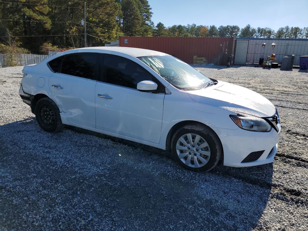 2017 Nissan Sentra VIN 3N1AB7AP3HY367515 Copart auction photo, rear end / minor dent/scratches damage thumbnail 4