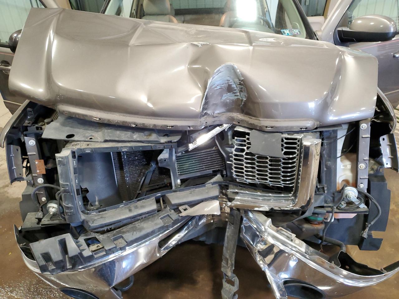 2013 GMC Sierra VIN 1GTR2WE72DZ194333 Copart auction photo, front end damage thumbnail 11