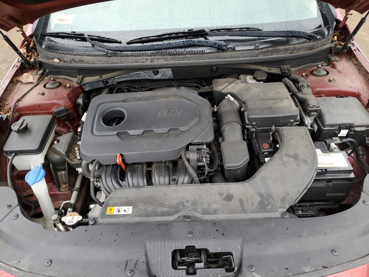 2015 Hyundai Sonata VIN 5NPE24AF0FH247329 Copart auction photo, rear end / front end damage thumbnail 11