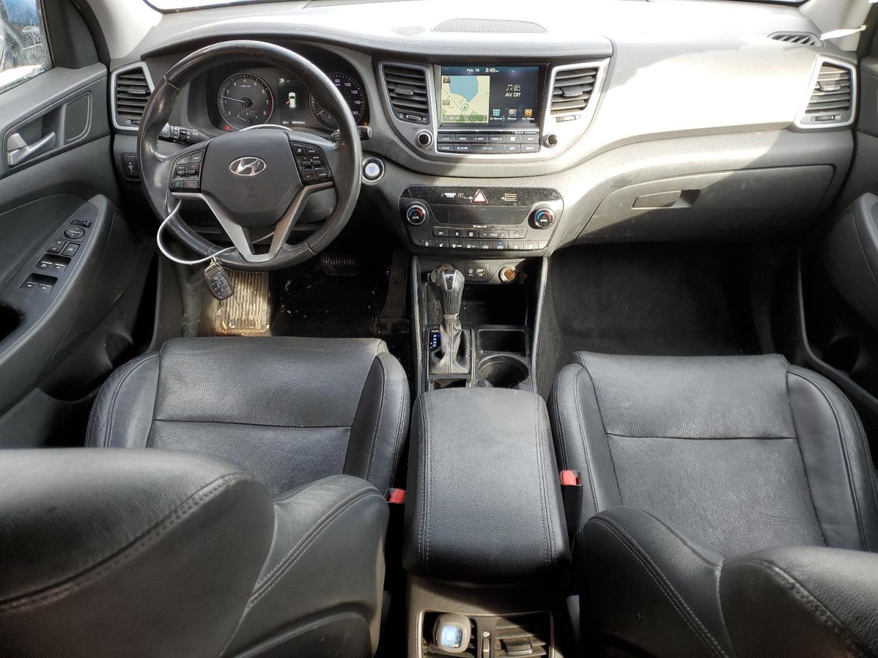 2016 Hyundai Tucson VIN KM8J3CA26GU229990 Copart auction photo, rear end damage thumbnail 8