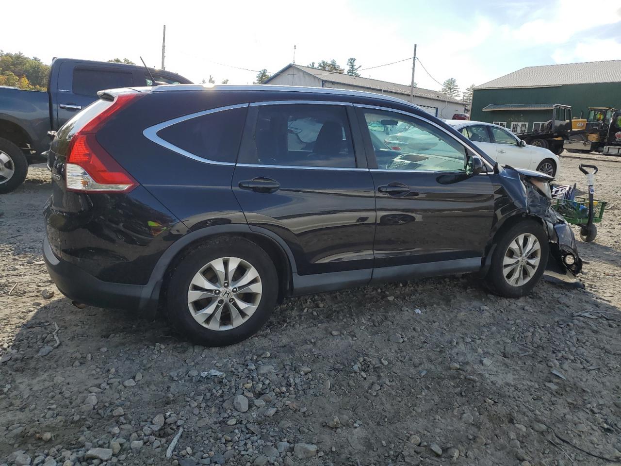 2014 Honda CR-V VIN 2HKRM4H7XEH684585 Copart auction photo, front end damage thumbnail 3