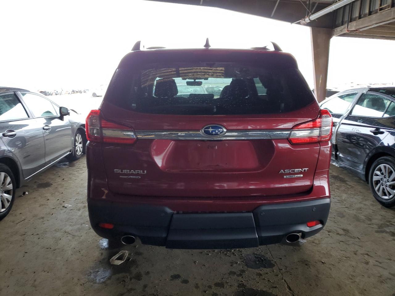 2019 Subaru Ascent VIN 4S4WMALD1K3411956 Copart auction photo, side damage thumbnail 6