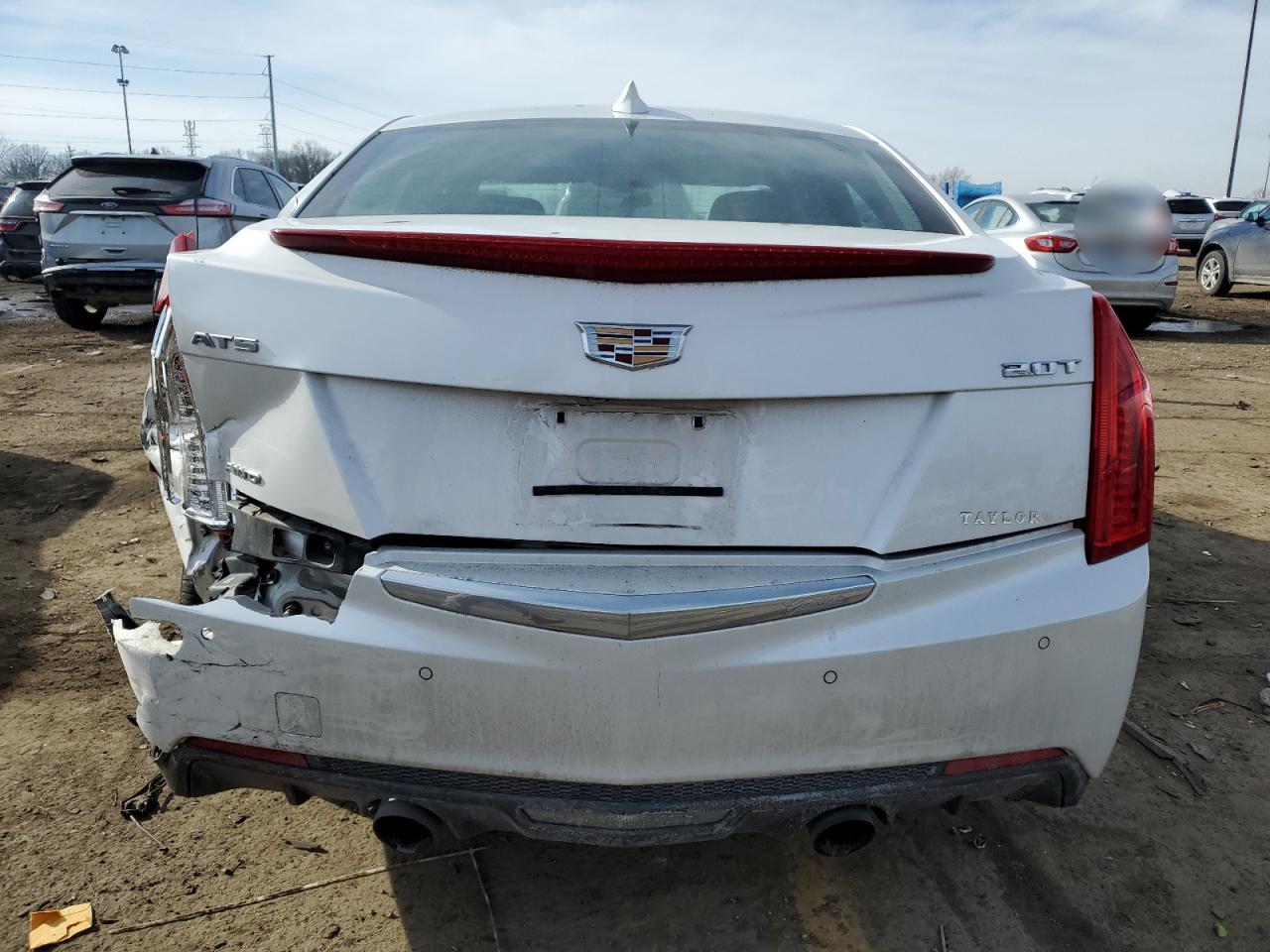 2017 Cadillac ATS VIN 1G6AH5RX5H0185588 Copart auction photo, rear end damage thumbnail 6