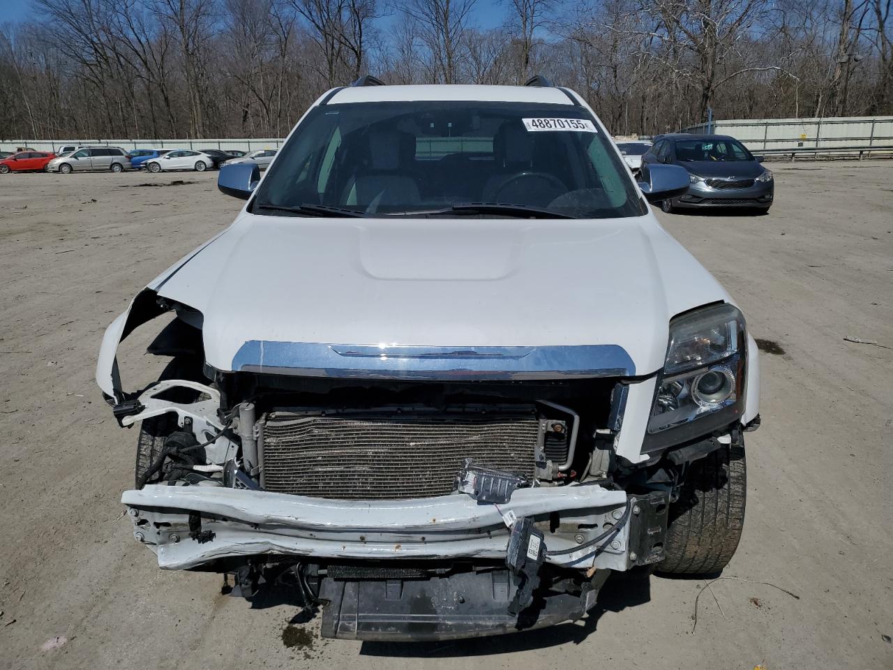 2016 GMC Terrain VIN 2GKFLVE37G6359045 Copart auction photo, front end damage thumbnail 5