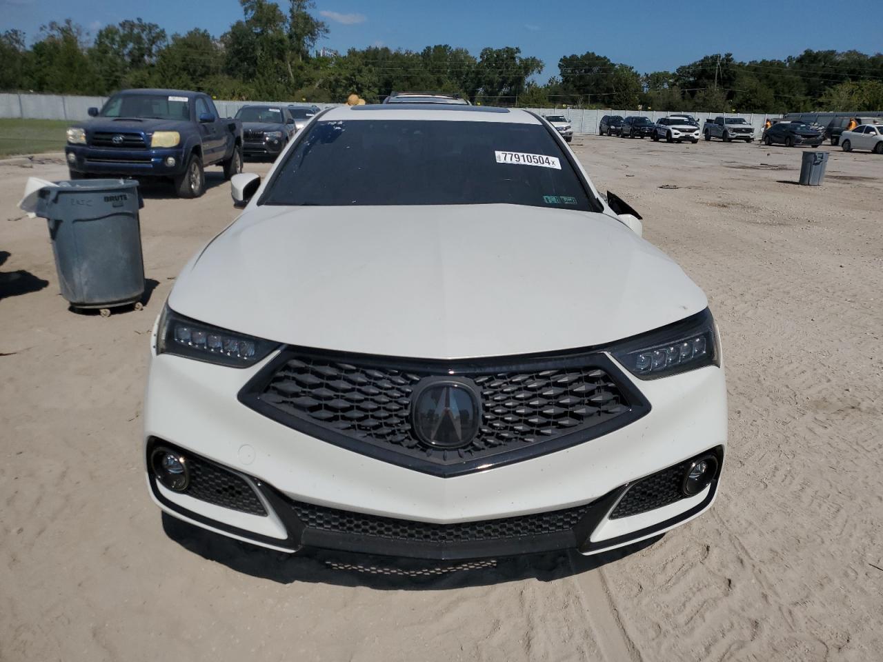 2019 Acura TLX VIN 19UUB2F66KA009075 Copart auction photo, side damage thumbnail 5