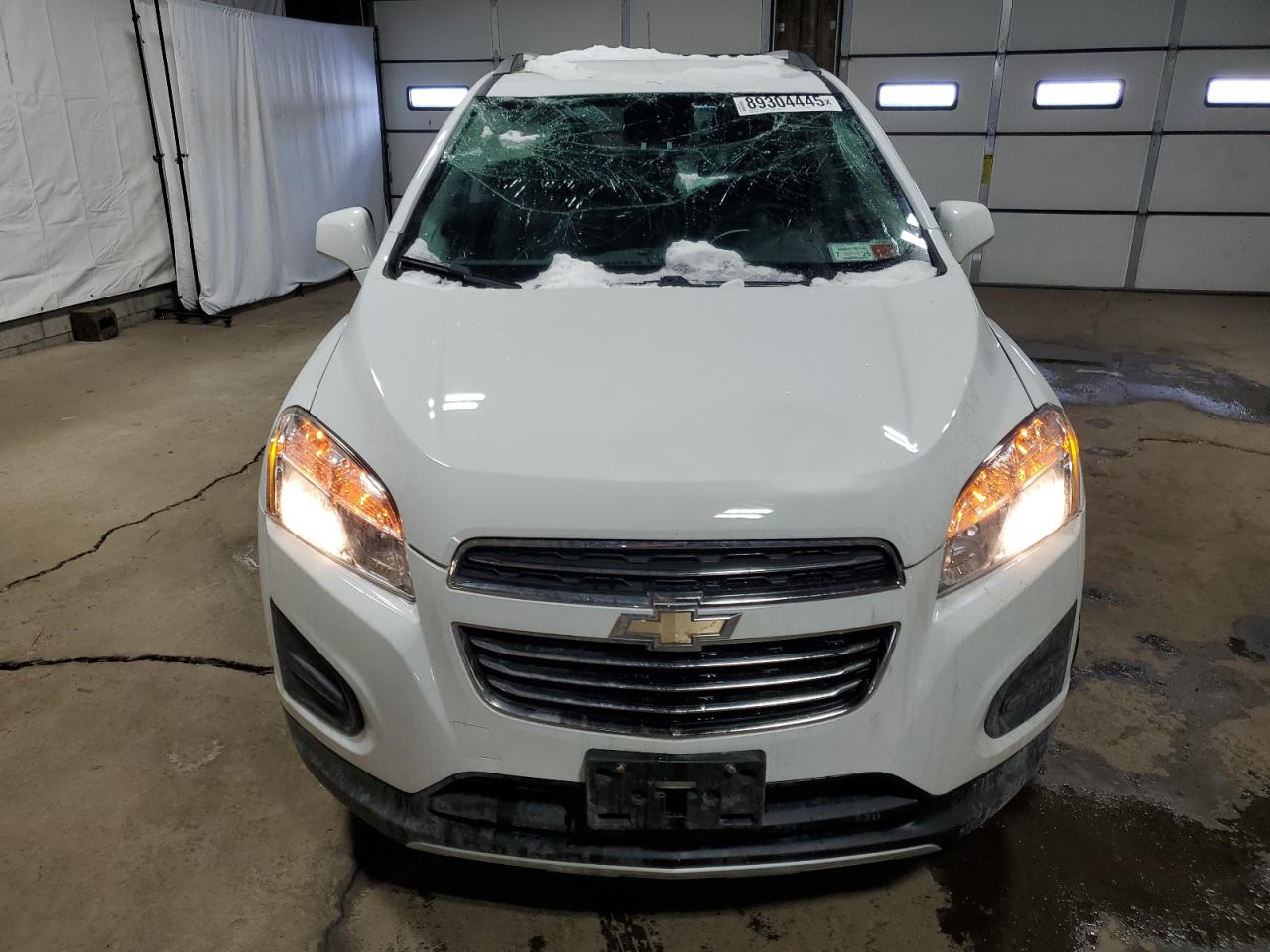 2016 Chevrolet Trax VIN KL7CJLSBXGB758000 Copart auction photo, all over damage thumbnail 5