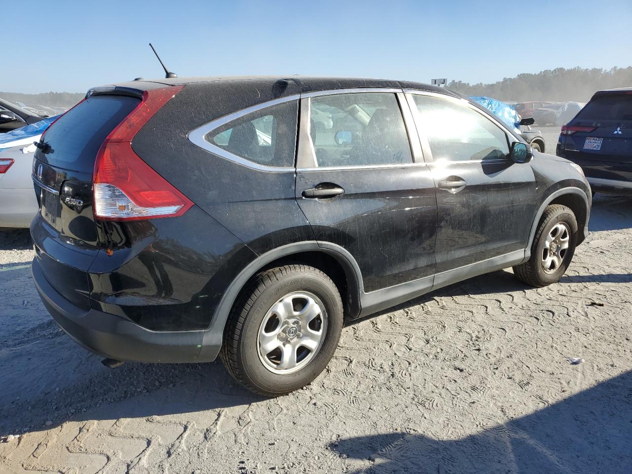 2014 Honda CR-V VIN 2HKRM4H33EH685431 Copart auction photo, top/roof damage thumbnail 3