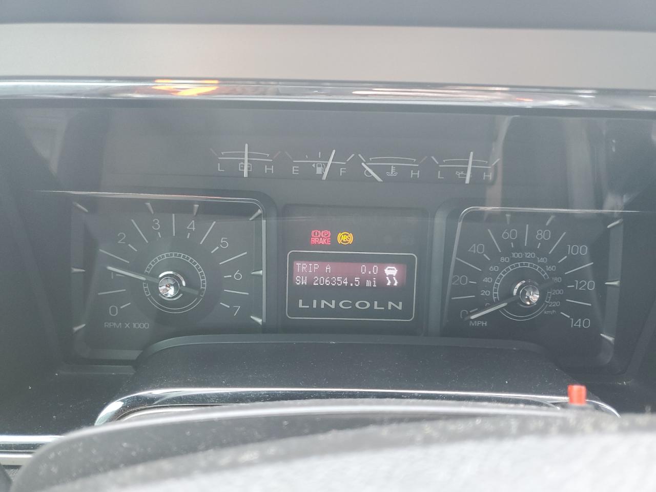 2007 Lincoln Navigator VIN 5LMFU28537LJ03909 Copart auction photo, all over damage thumbnail 9