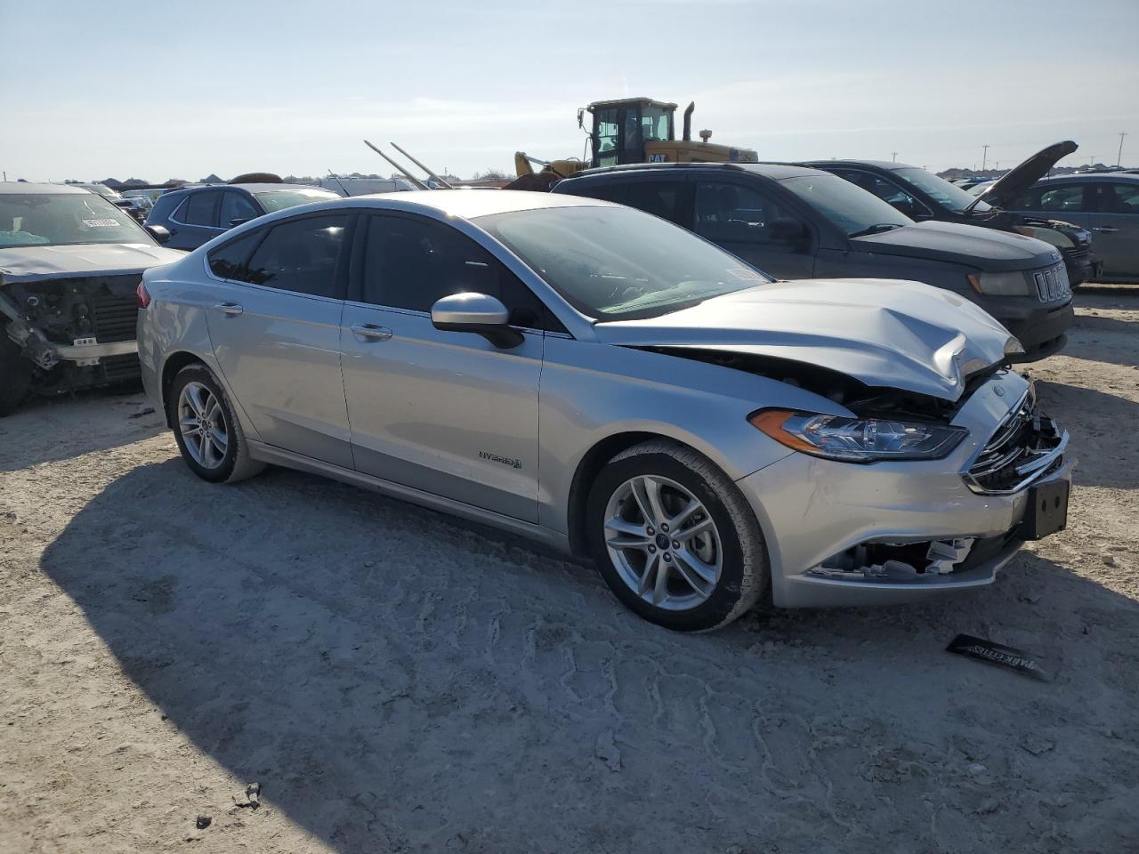2018 Ford Fusion VIN 3FA6P0LUXJR262149 Copart auction photo, front end / minor dent/scratches damage thumbnail 4