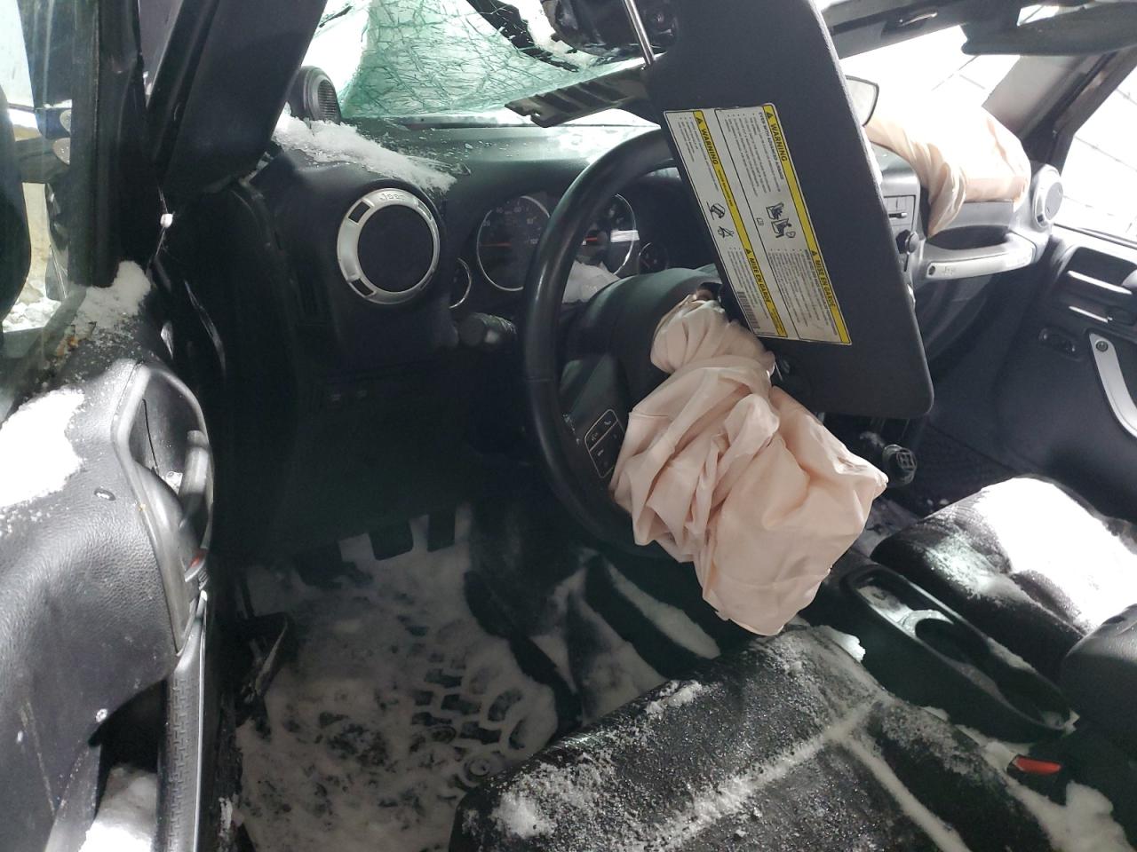 2012 Jeep Wrangler VIN 1C4BJWCG0CL116142 Copart auction photo, all over damage thumbnail 8