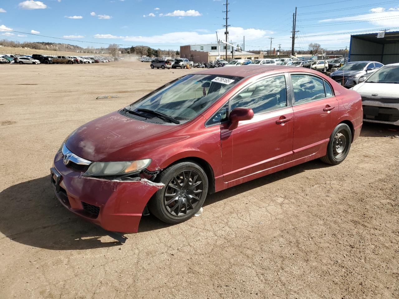 2009 Honda Civic VIN 2HGFA16589H340099