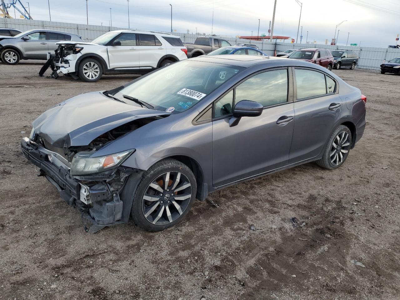 2015 Honda Civic VIN 2HGFB2F93FH501315