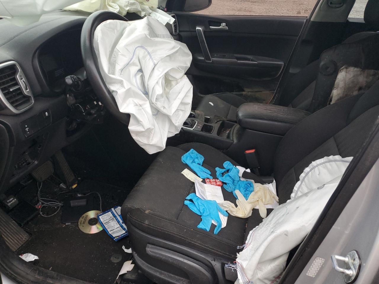 2019 KIA Sportage VIN KNDPM3AC6K7563285 Copart auction photo, biohazard/chemical / all over damage thumbnail 7