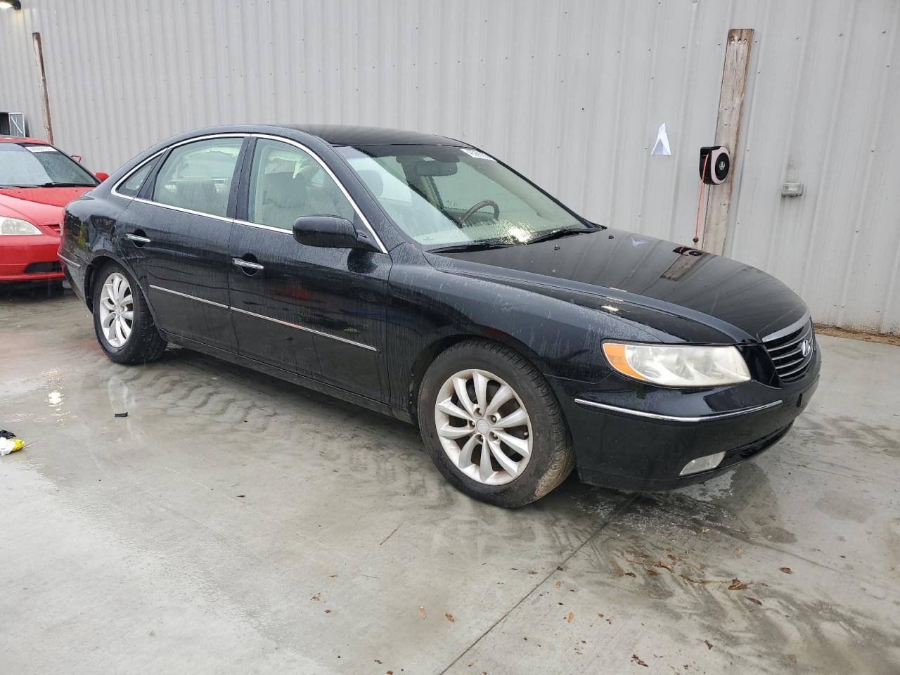 2007 Hyundai Azera VIN KMHFC46F17A231820 Copart auction photo, rear end / side damage thumbnail 4