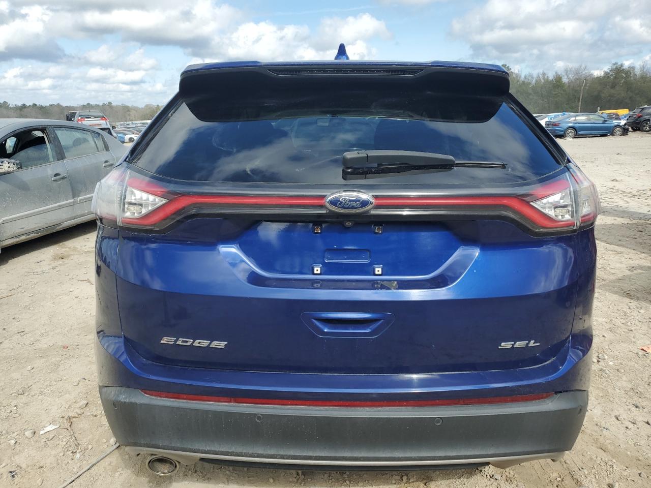 2015 Ford Edge VIN 2FMPK3J85FBB89570 Copart auction photo, front end damage thumbnail 6