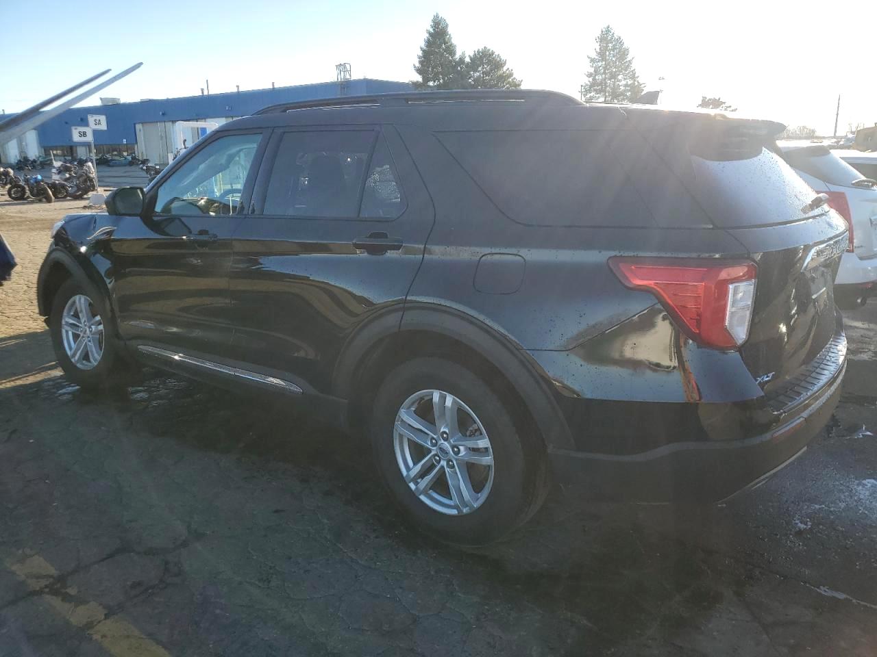 2023 Ford Explorer VIN 1FMSK8DH0PGC37103 Copart auction photo, front end damage thumbnail 2