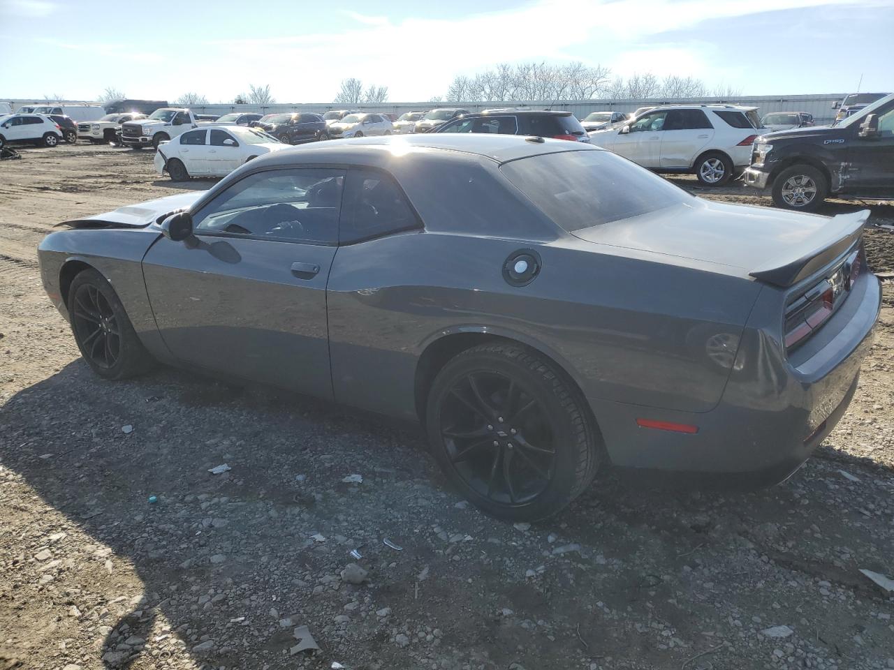 2018 Dodge Challenger VIN 2C3CDZAG0JH118701 Copart auction photo, front end / rear end damage thumbnail 2