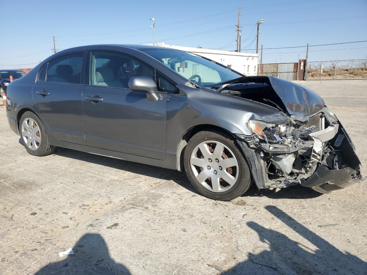 2010 Honda Civic VIN 19XFA1F52AE063366 Copart auction photo, front end damage thumbnail 4