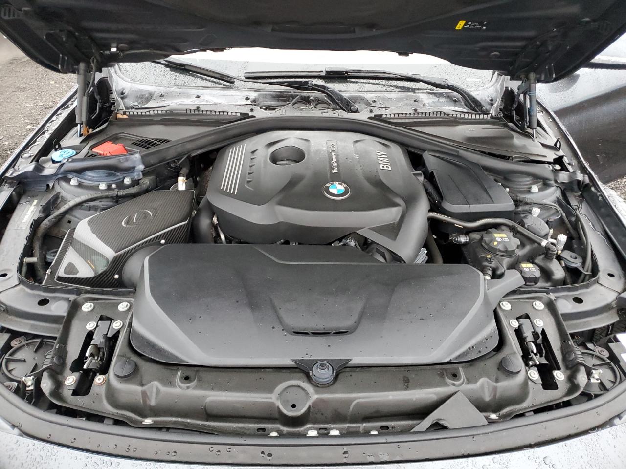 2017 BMW 4er VIN WBA4R9C55HK878457 Copart auction photo, front end damage thumbnail 11