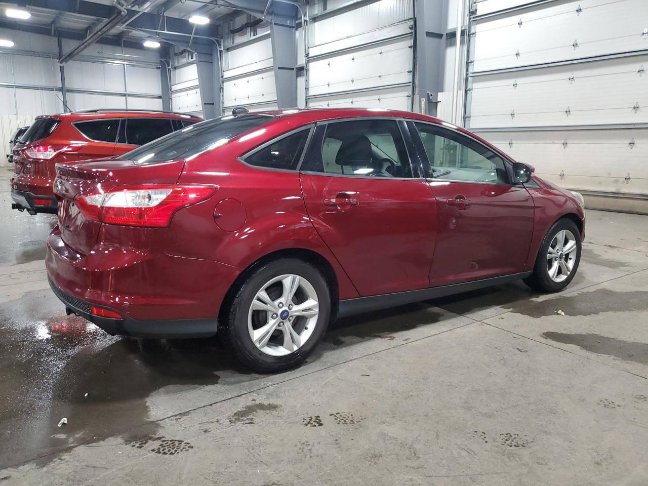 2013 Ford Focus VIN 1FADP3F27DL217725 Copart auction photo, side damage thumbnail 3