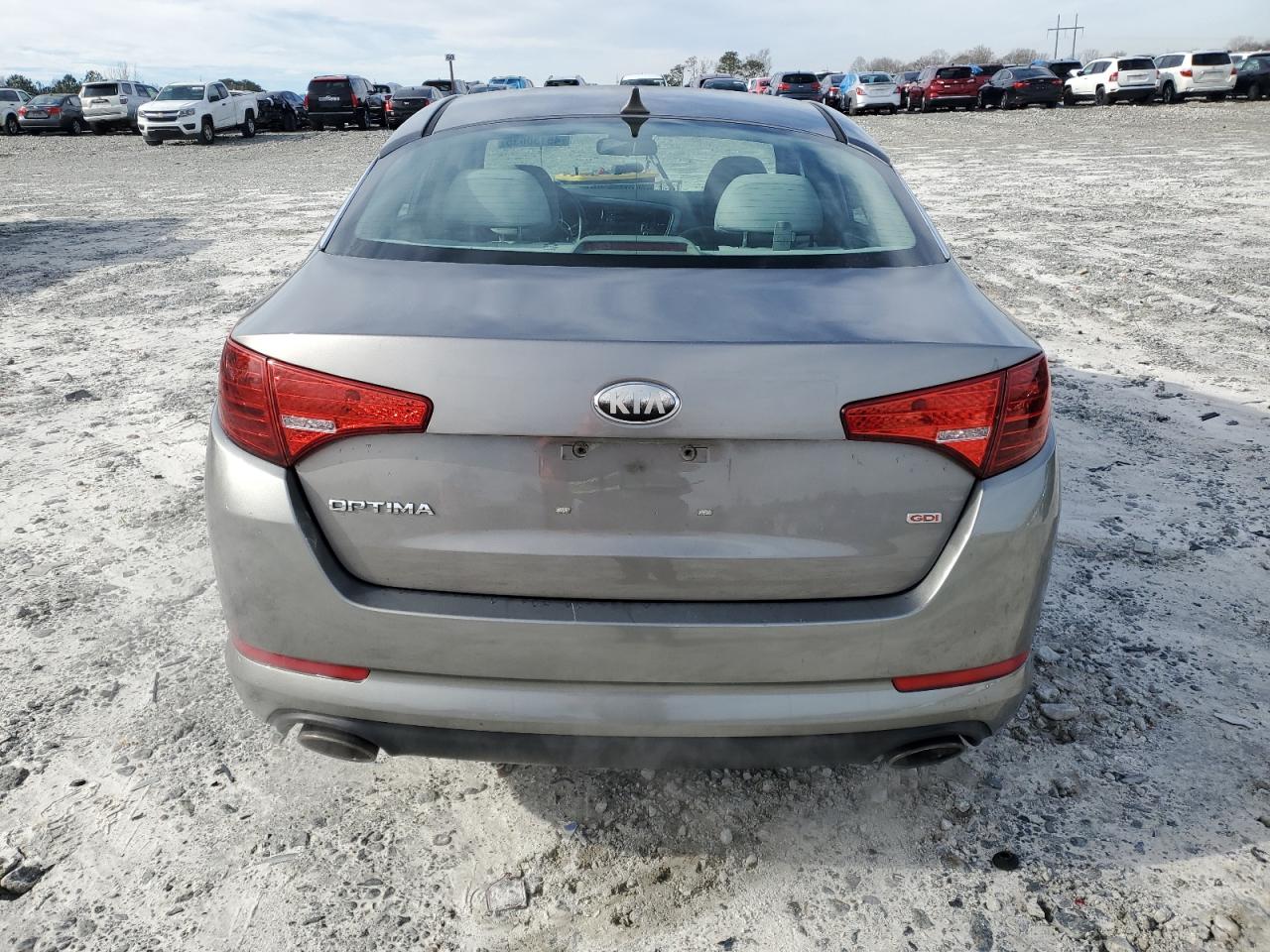2013 KIA Optima VIN 5XXGM4A78DG191810 Copart auction photo, front end damage thumbnail 6