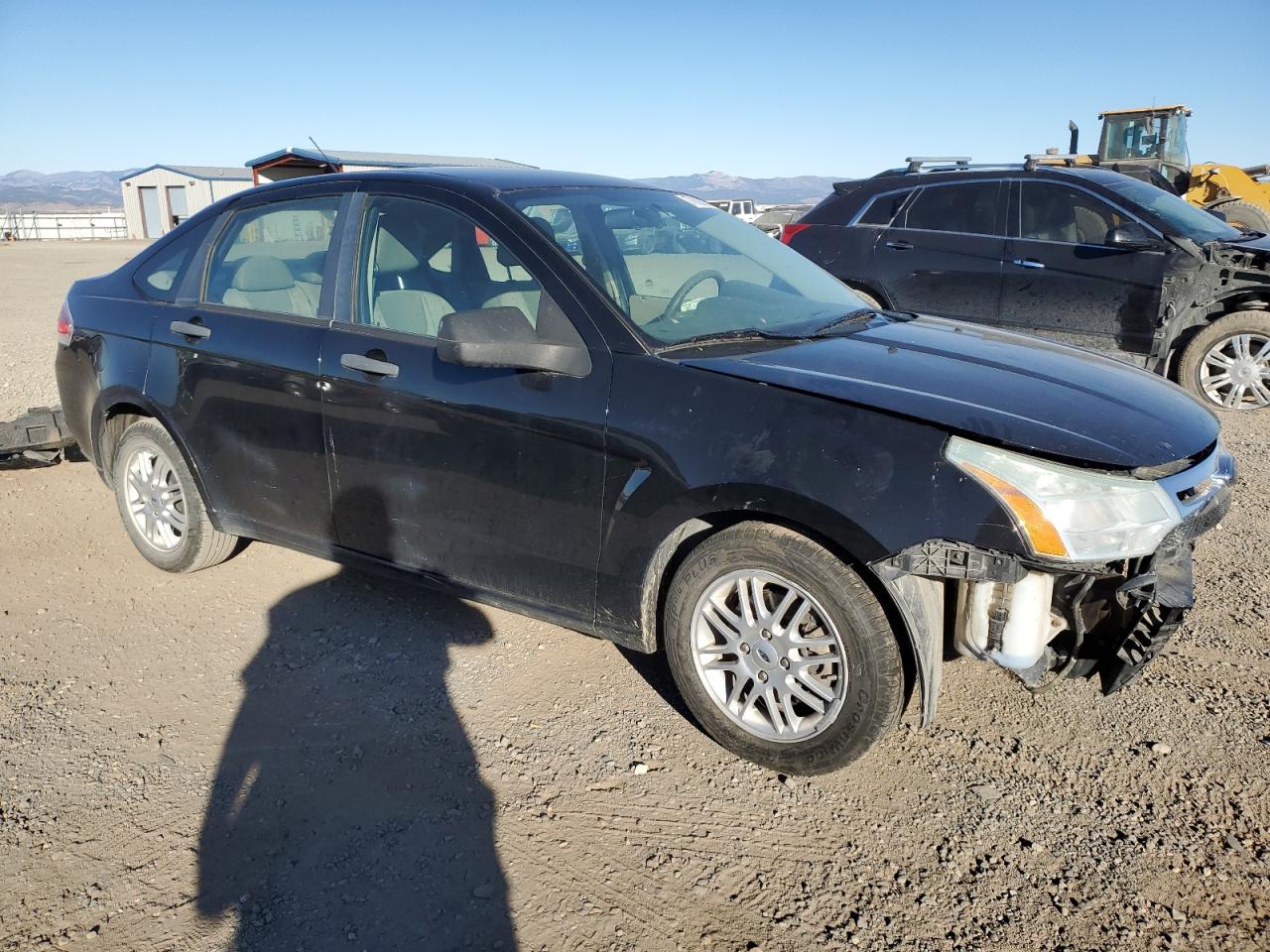2009 Ford Focus VIN 1FAHP35N09W267112 Copart auction photo, front end / rear end damage thumbnail 4