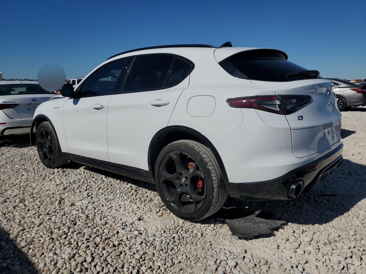 2024 Alfa Romeo Stelvio VIN ZASPAKBN3R7D71620 Copart auction photo, front end damage thumbnail 2