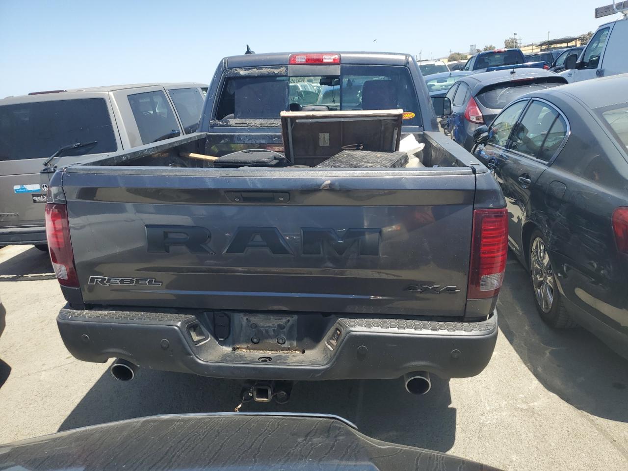 2016 RAM 1500 VIN 1C6RR7YT6GS211830 Copart auction photo, front end damage thumbnail 6