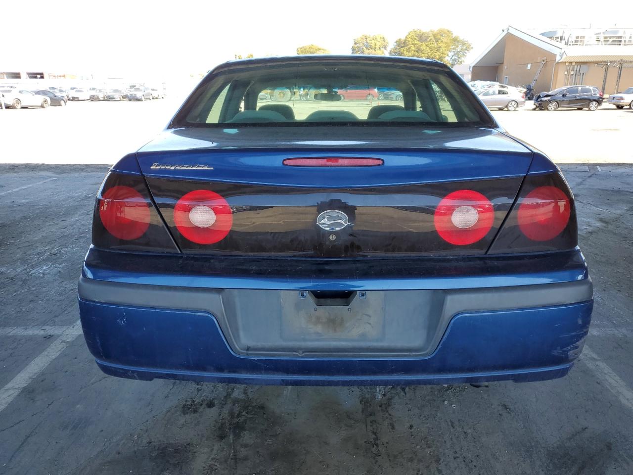 2004 Chevrolet Impala VIN 2G1WF52E749277280 Copart auction photo, side / front end damage thumbnail 6