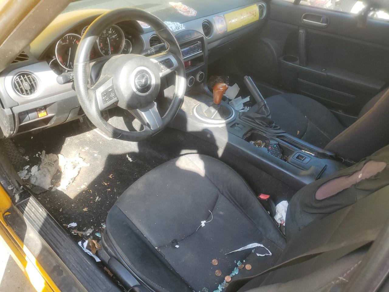 2009 Mazda MX-5 VIN JM1NC25F290200994 Copart auction photo, front end / rear end damage thumbnail 8