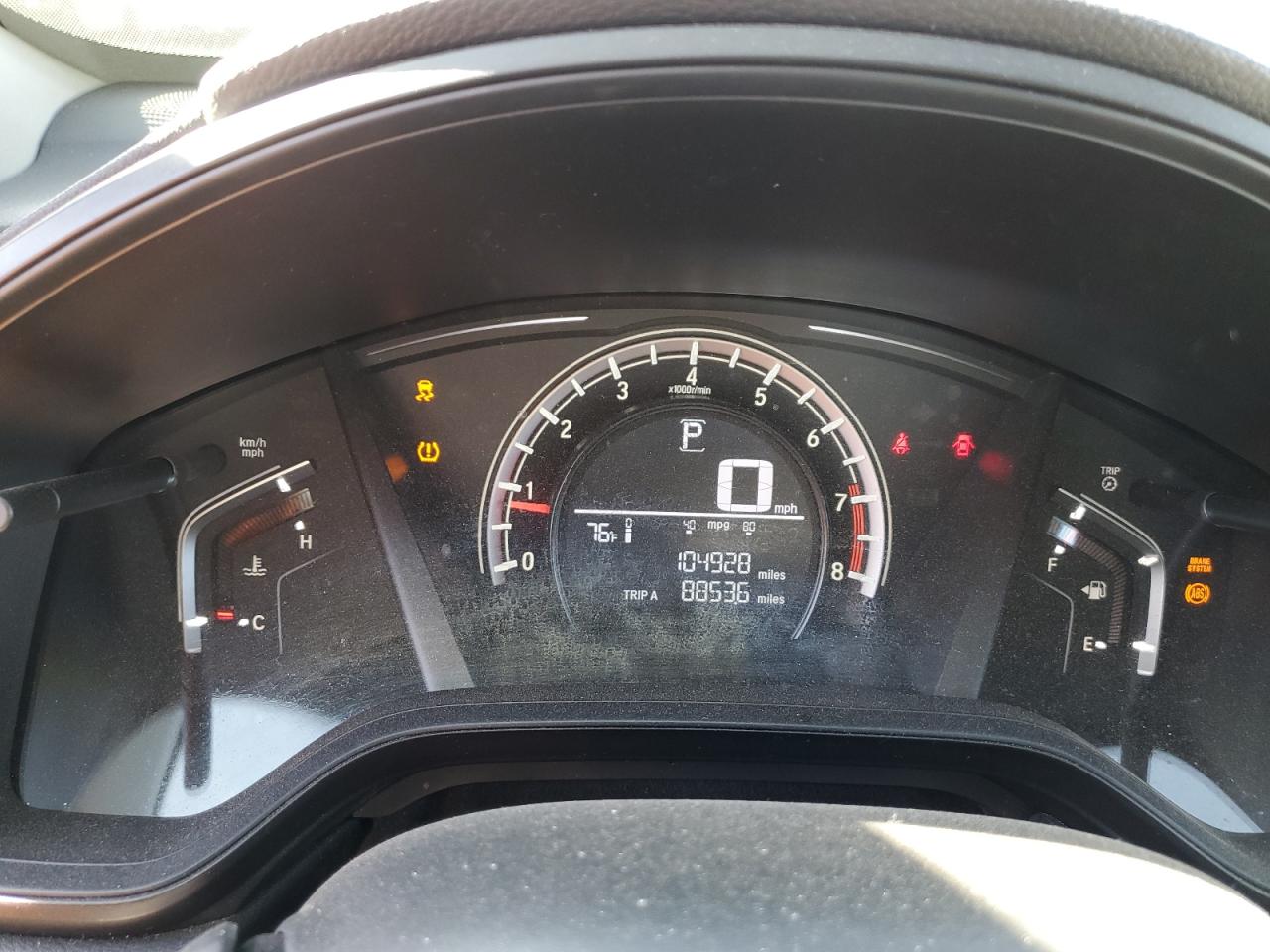 2018 Honda CR-V VIN 2HKRW6H35JH210704 Copart auction photo, rear end damage thumbnail 9