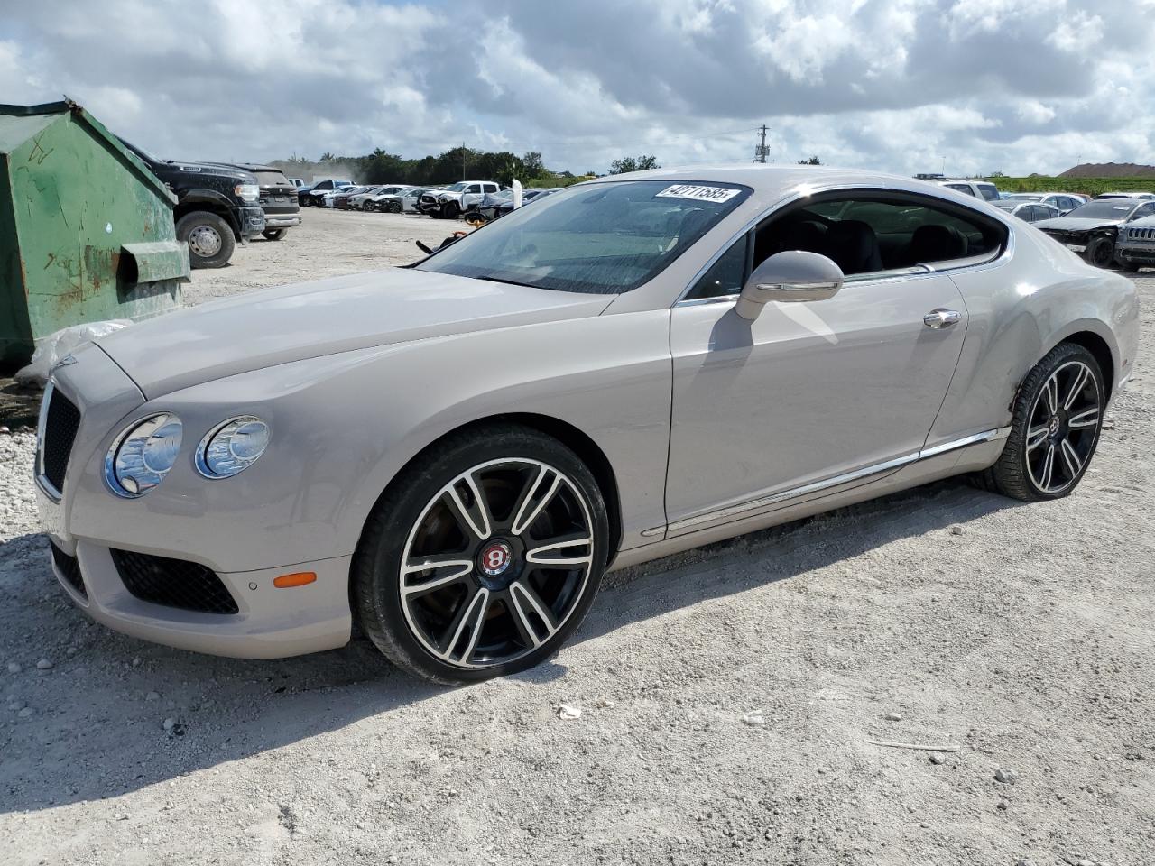 2014 Bentley Continental VIN SCBFT7ZA7EC094358 - Copart auction photo