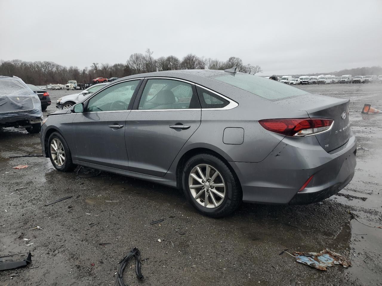 2018 Hyundai Sonata VIN 5NPE24AF4JH710047 Copart auction photo, front end damage thumbnail 2