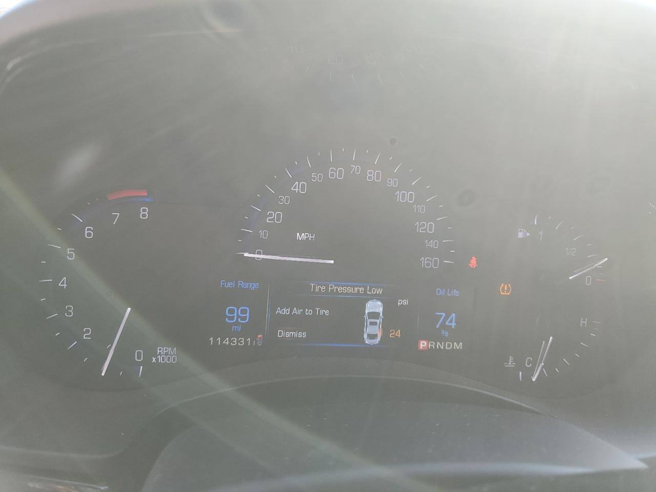 2014 Cadillac ATS VIN 1G6AJ5SX8E0133222 Copart auction photo, front end damage thumbnail 9