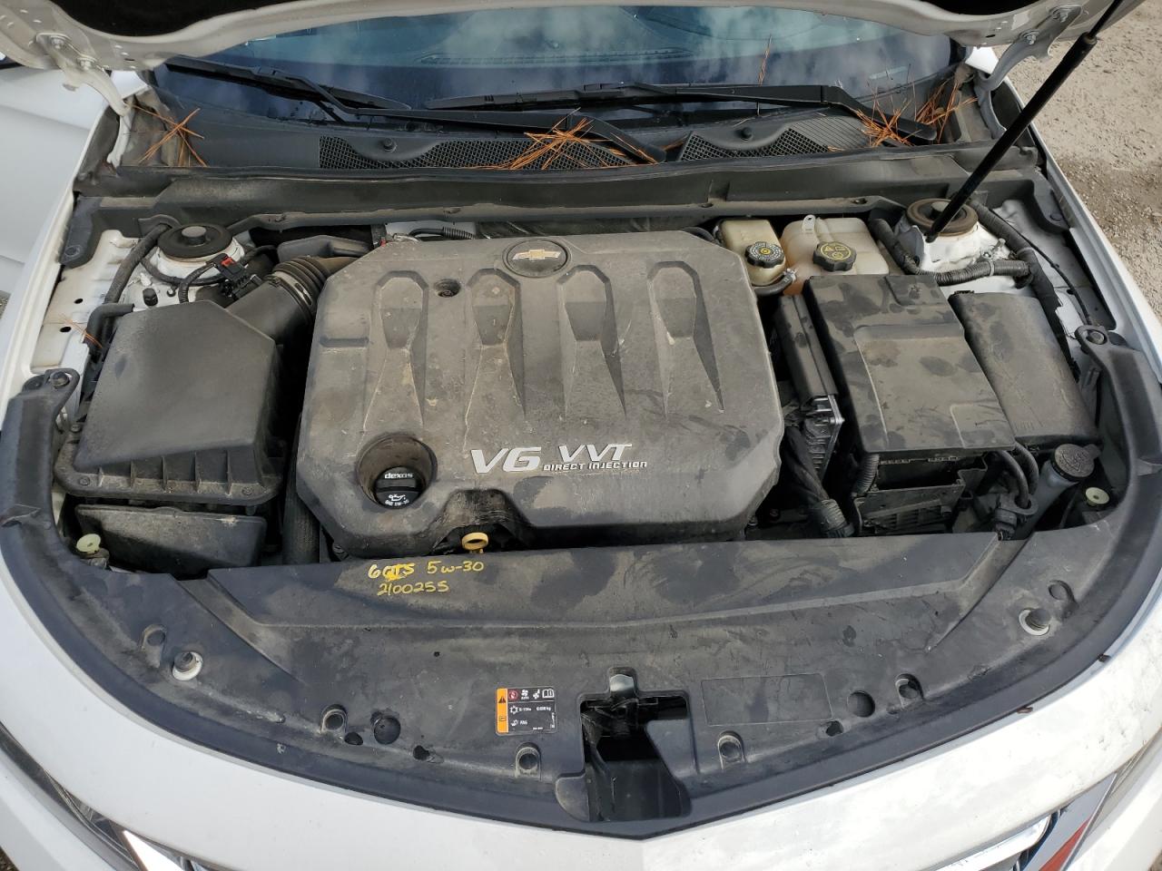 2015 Chevrolet Impala VIN 2G1125S33F9289823 Copart auction photo, rear end / side damage thumbnail 11