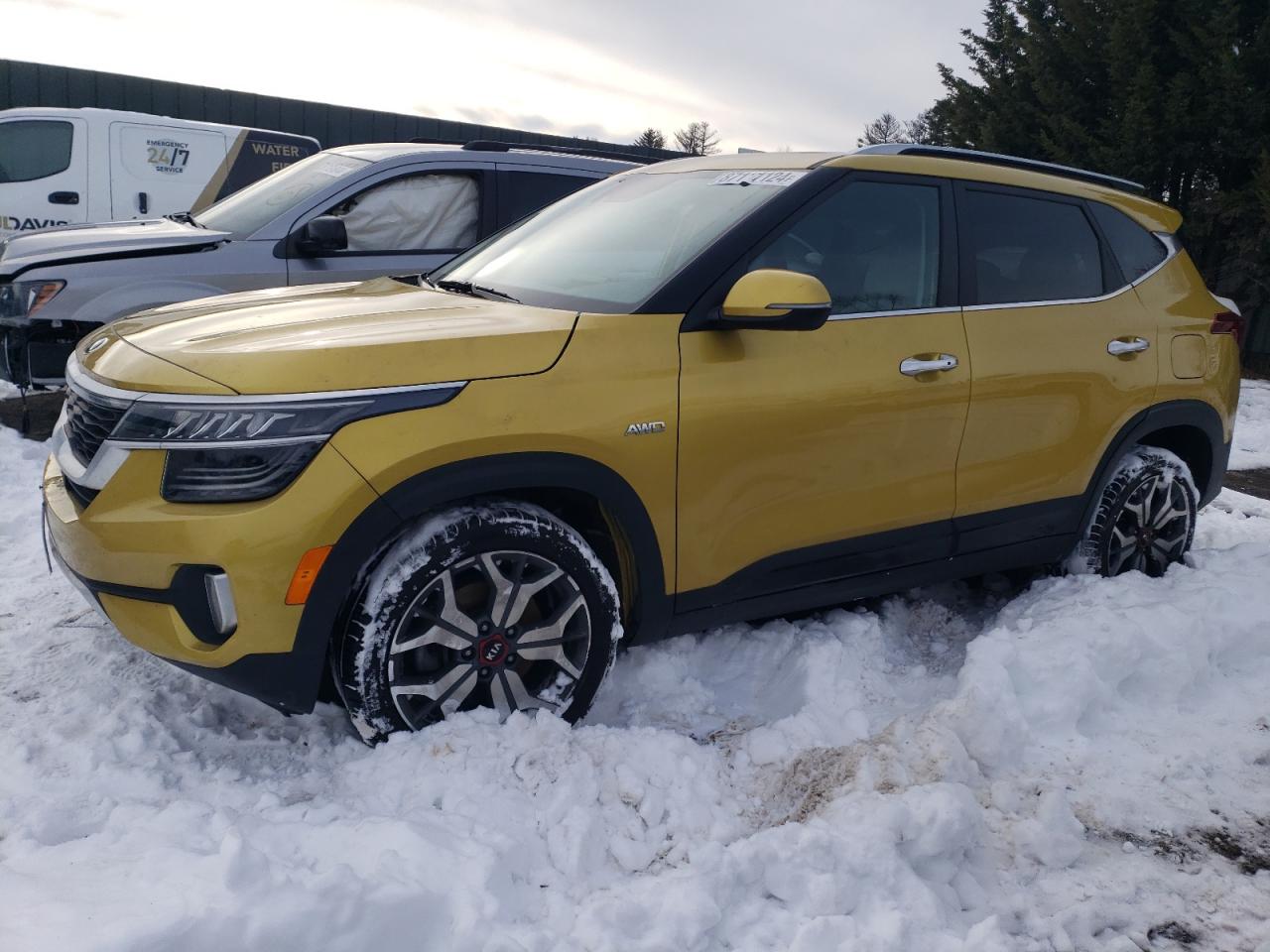 2021 KIA Seltos VIN KNDETCA23M7159669 - Copart auction photo