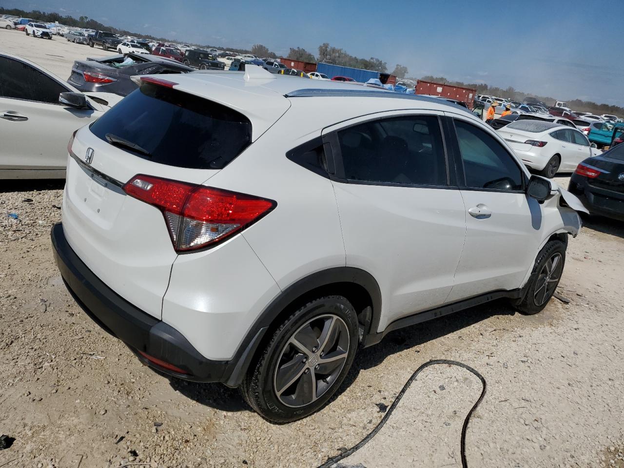 2021 Honda HR-V VIN 3CZRU5H75MM722118 Copart auction photo, front end damage thumbnail 3