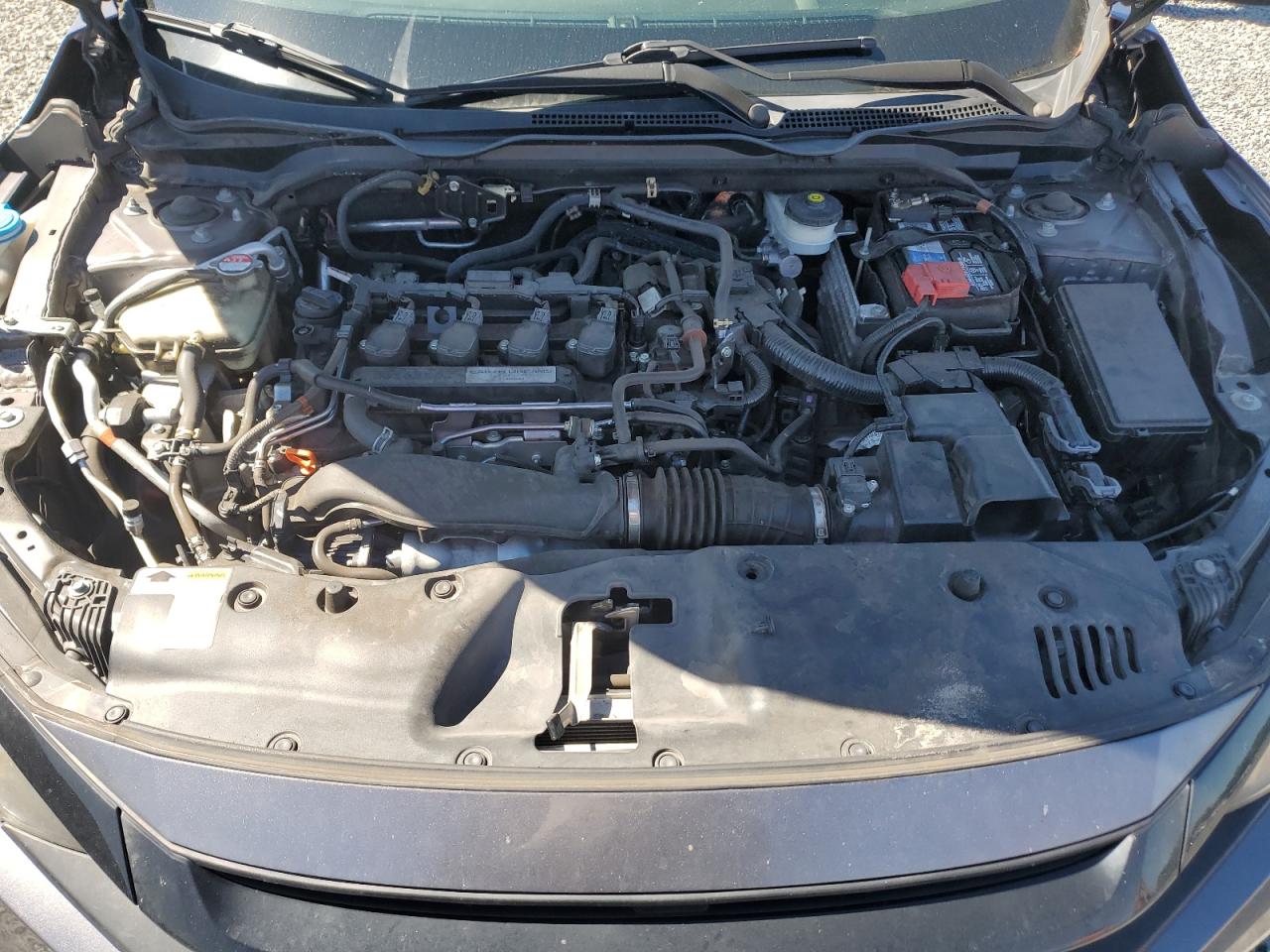 2020 Honda Civic VIN 19XFC1F37LE206887 Copart auction photo, side damage thumbnail 12