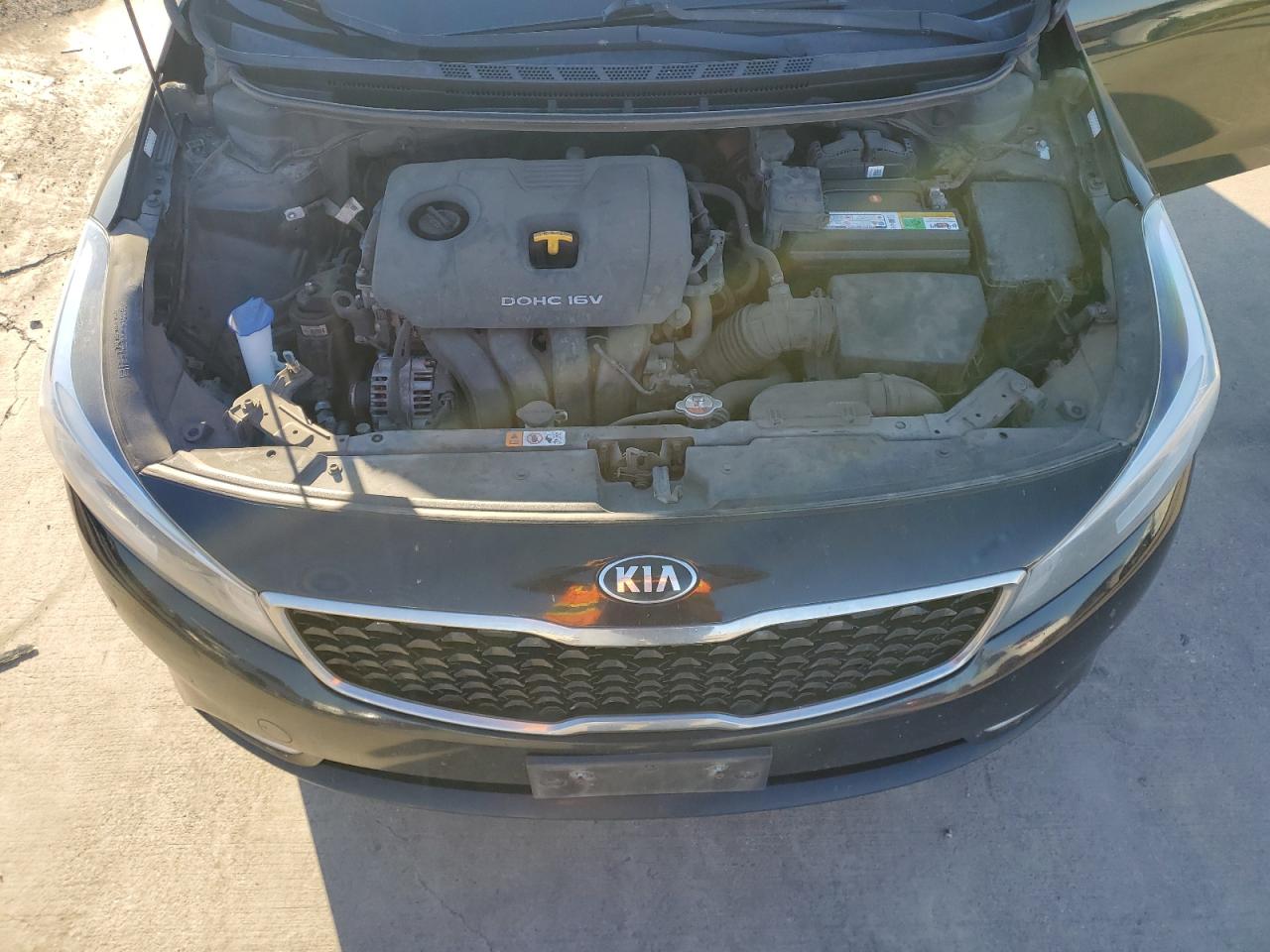 2017 KIA Forte VIN 3KPFL4A75HE045281 Copart auction photo, rear end damage thumbnail 13