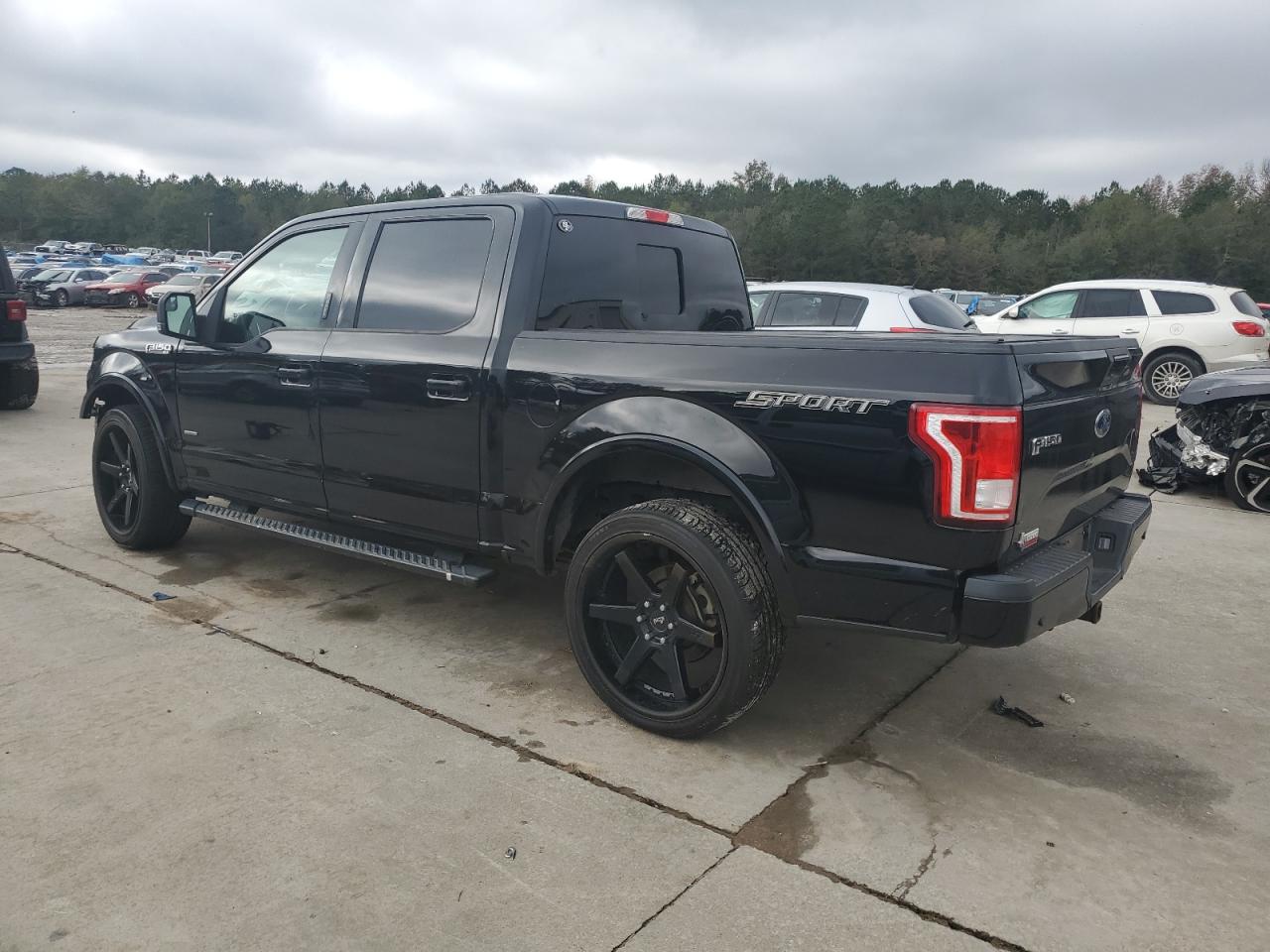 2017 Ford F-150 VIN 1FTEW1CG9HFA45854 Copart auction photo, front end damage thumbnail 2