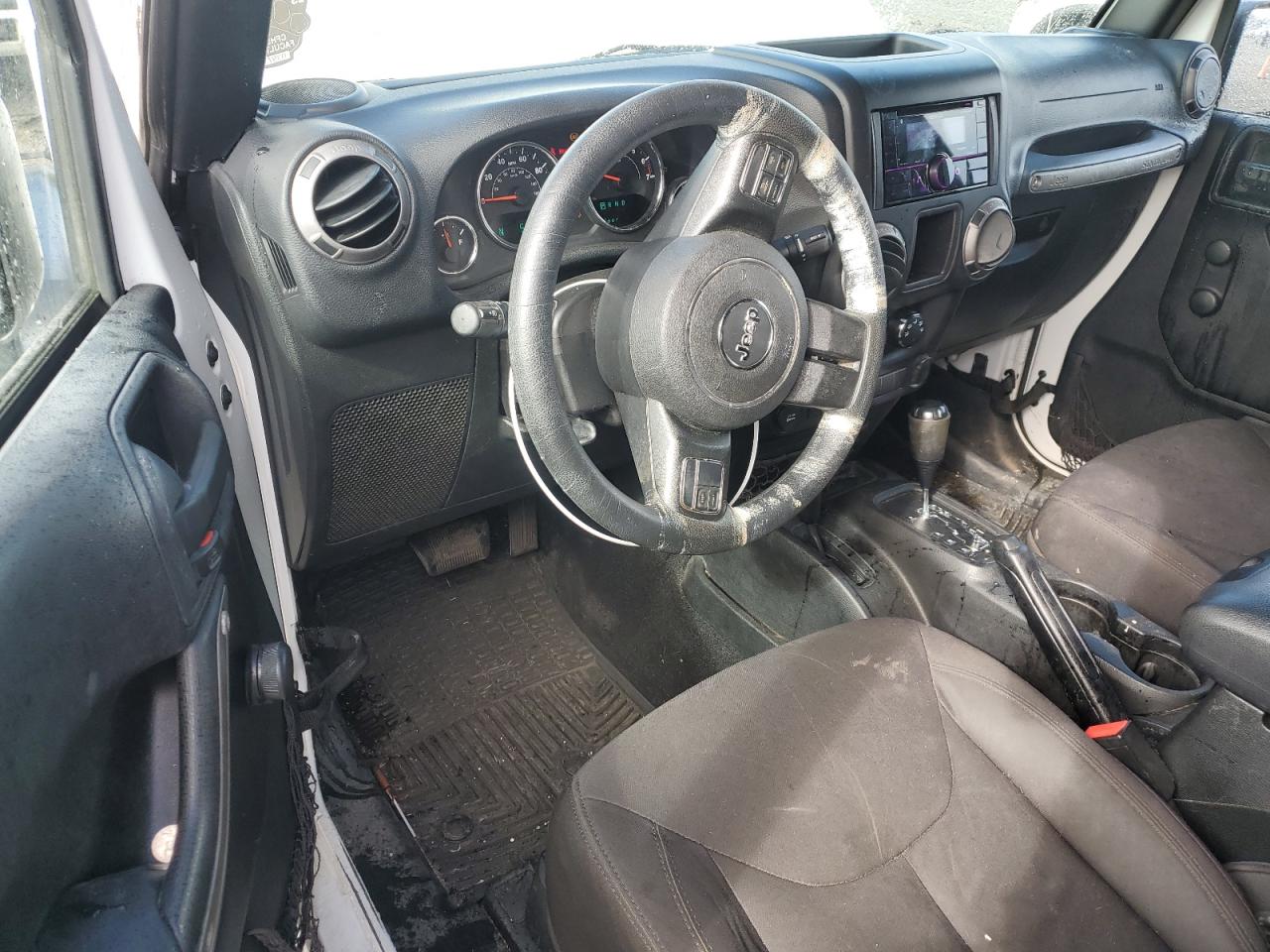 2015 Jeep Wrangler VIN 1C4AJWAG6FL502292 Copart auction photo, all over damage thumbnail 8