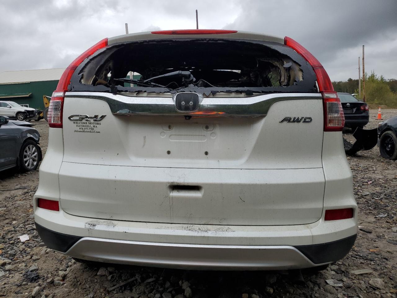 2016 Honda CR-V VIN 5J6RM4H59GL071137 Copart auction photo, burn / burn - interior damage thumbnail 6