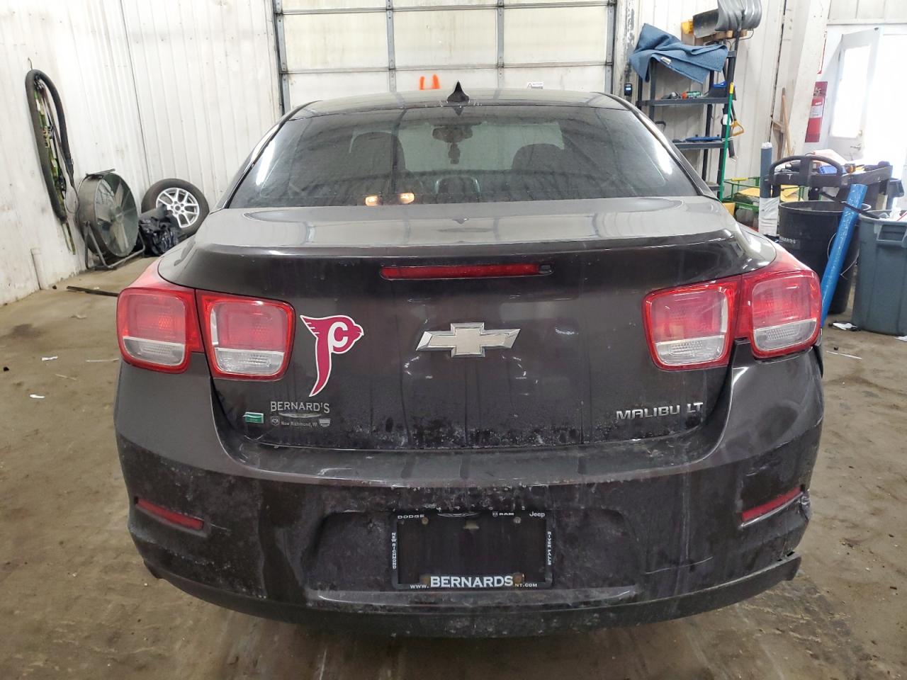 2015 Chevrolet Malibu VIN 1G11C5SL8FF185591 Copart auction photo, side damage thumbnail 6